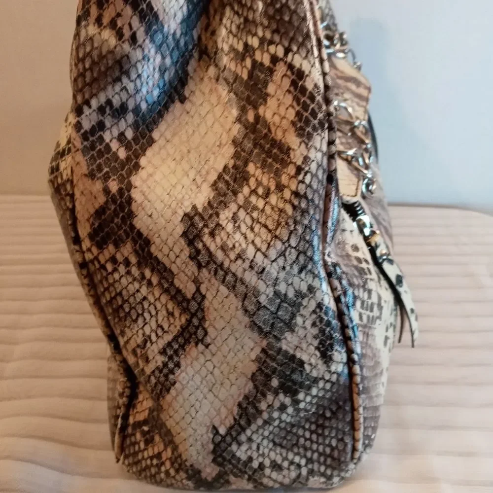 Nicole Miller large snakeskin