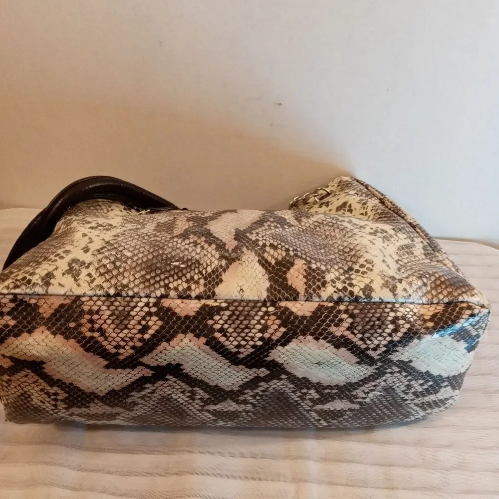 Nicole Miller large snakeskin