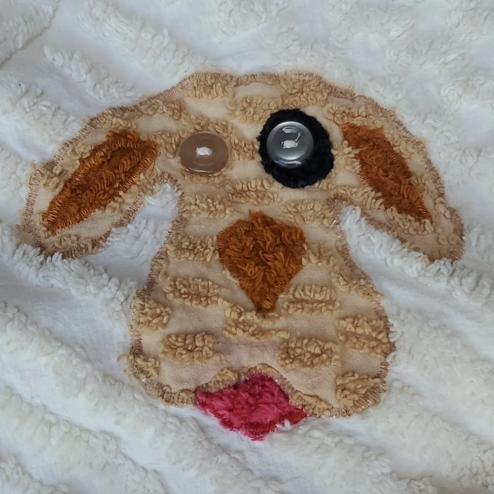 shabby but chic chenille outfit