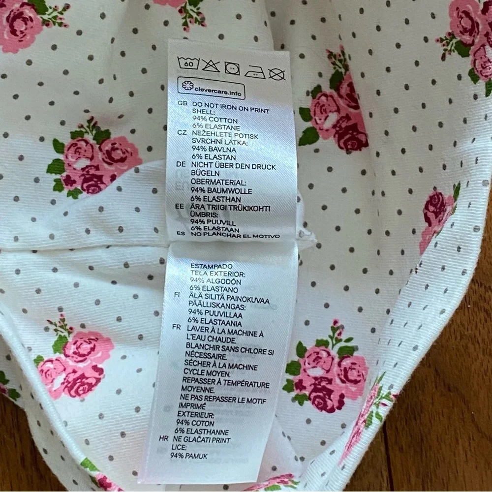 H&M floral hat
