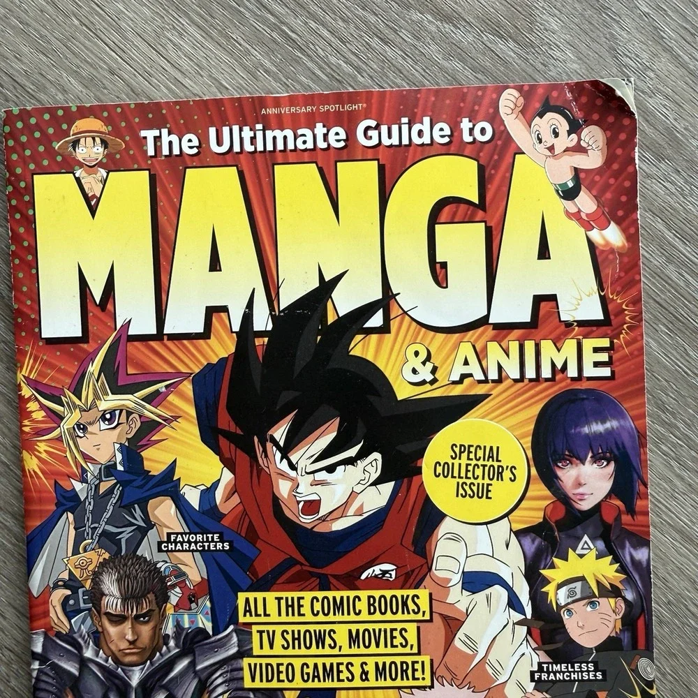 Ultimate Guide to Manga & Anime Special Collector Issue 2023 Dragon Ball Naruto