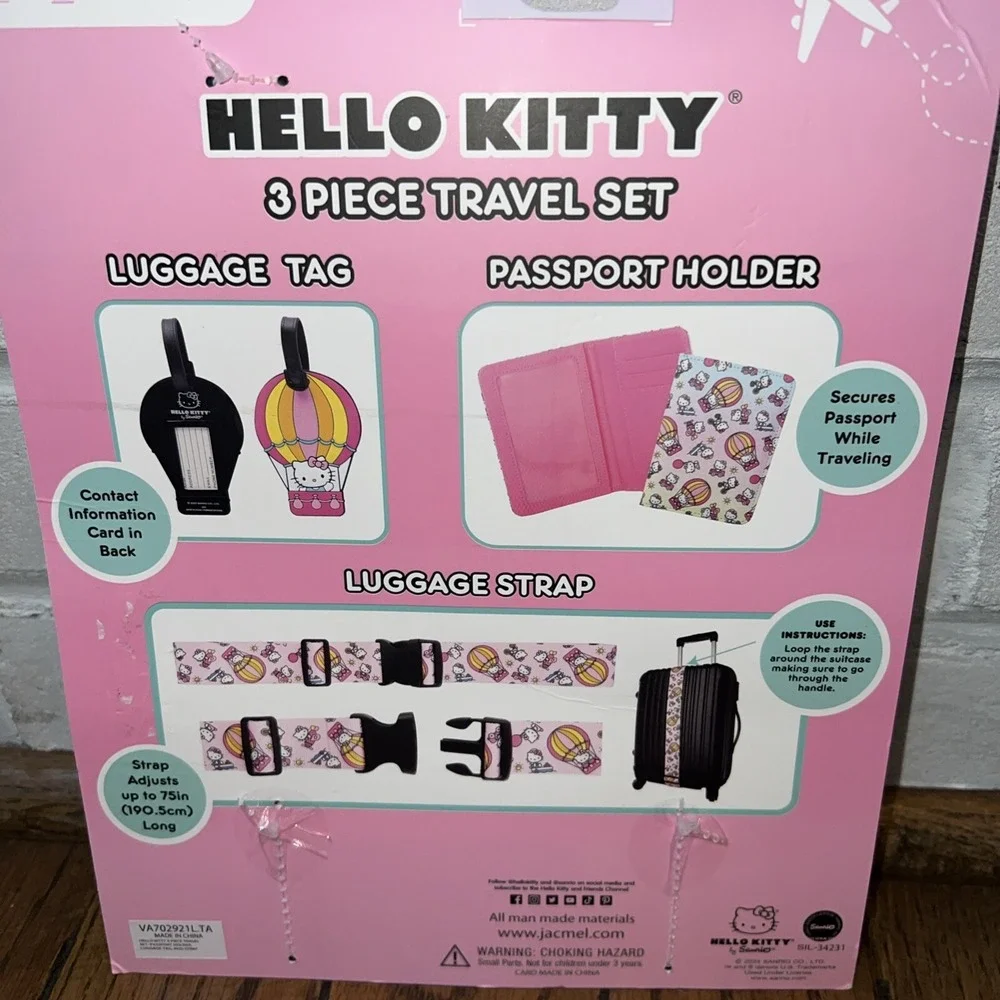 Hello Kitty luggage tag