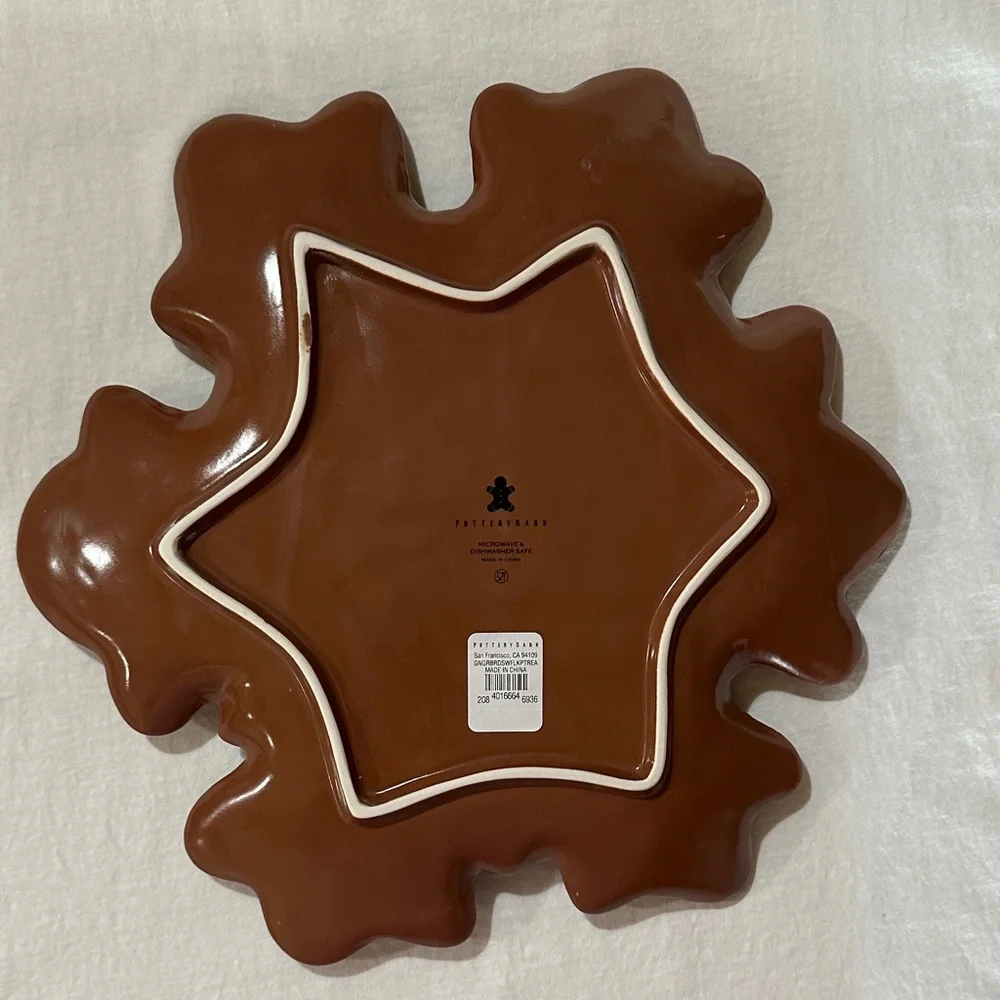 Pottery Barn elegant snowflake