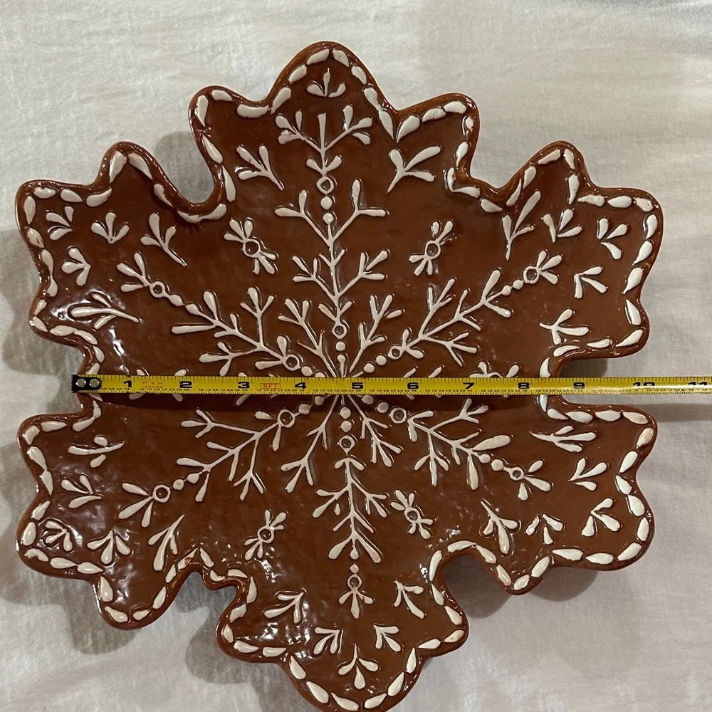 Pottery Barn elegant snowflake