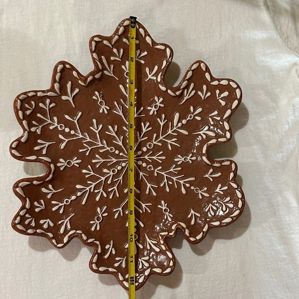 Pottery Barn elegant snowflake
