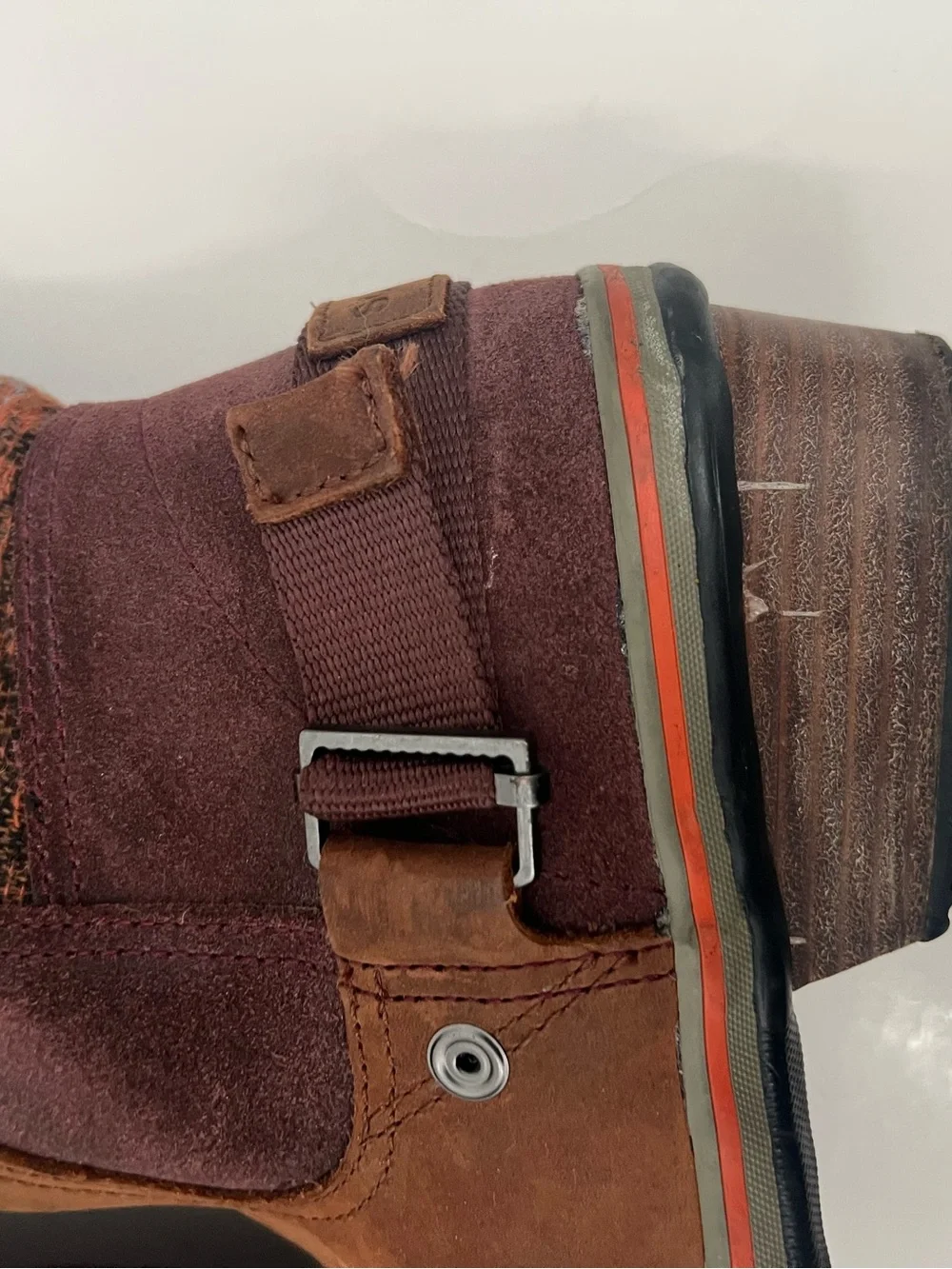 Sorel durable leather