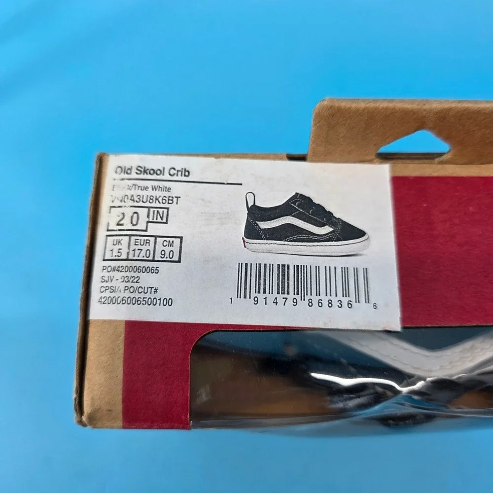 Vans iconic feature packaging