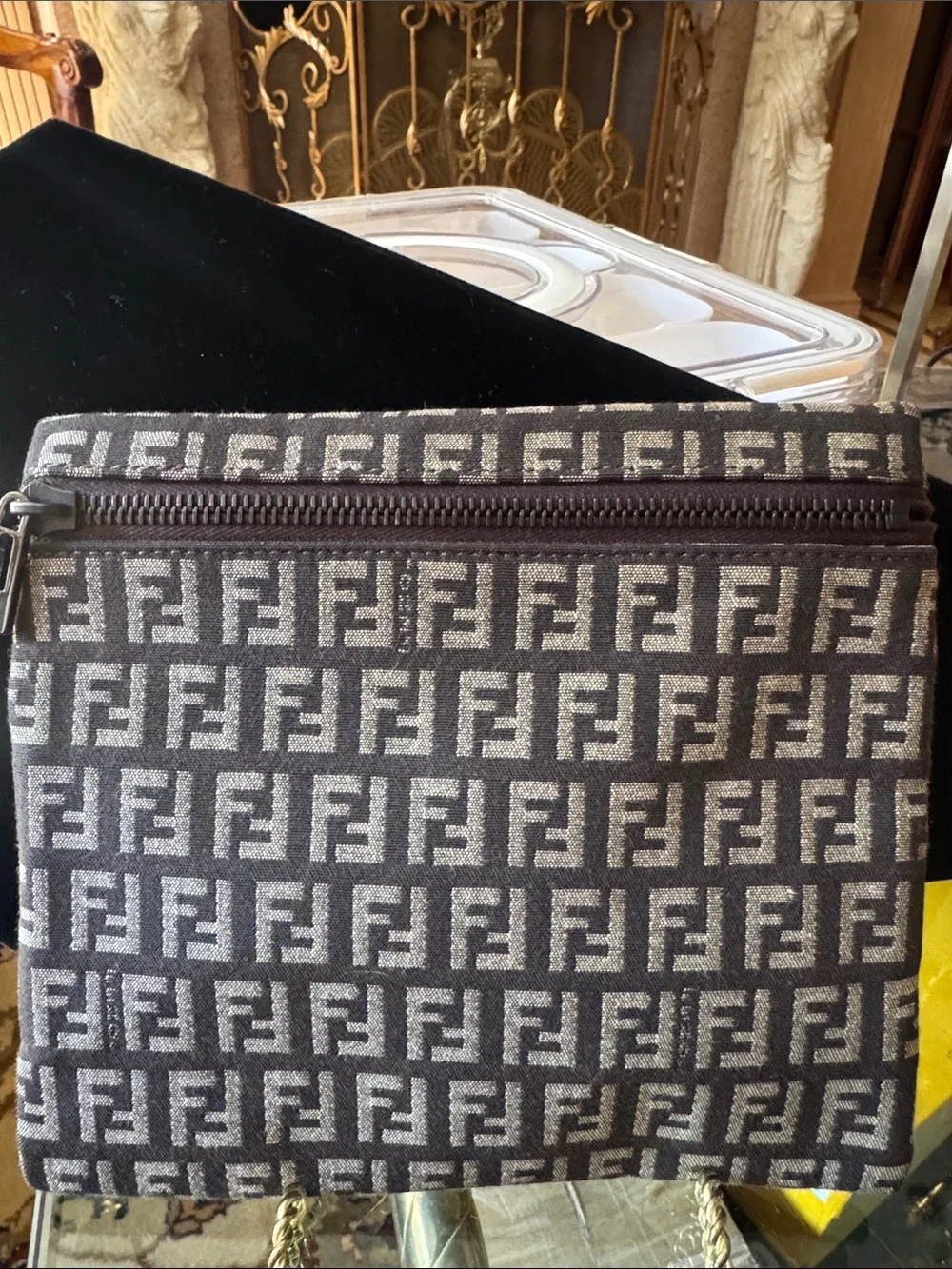 Fendi zucchini flat