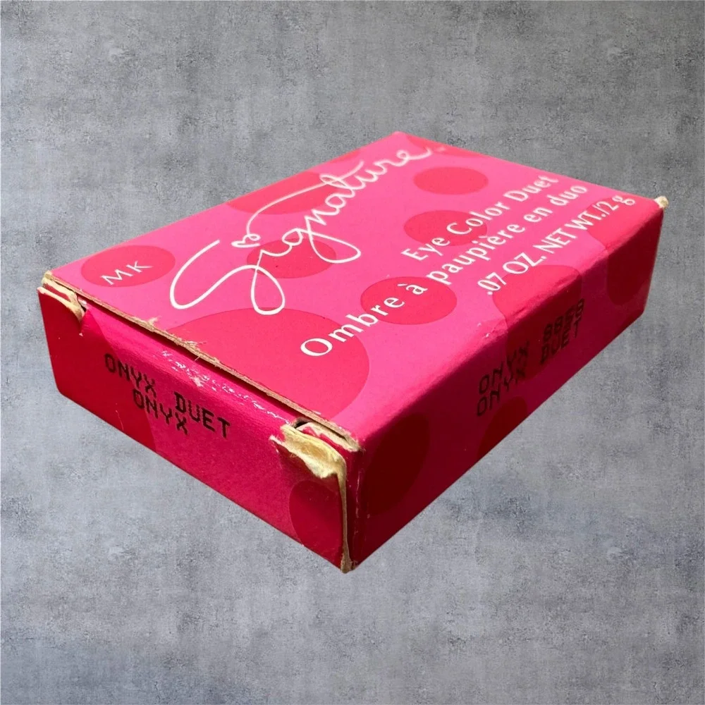 Mary Kay Signature Eye Color Duet Women 0.07oz Onyx 8858 New Box Smokey‎ Shadow