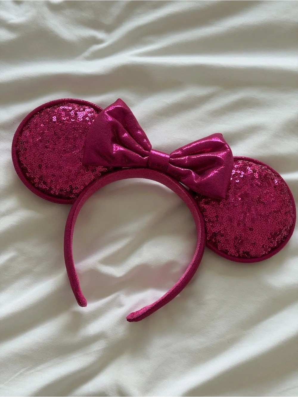 Disney Pink Sequin Minnie Ears
