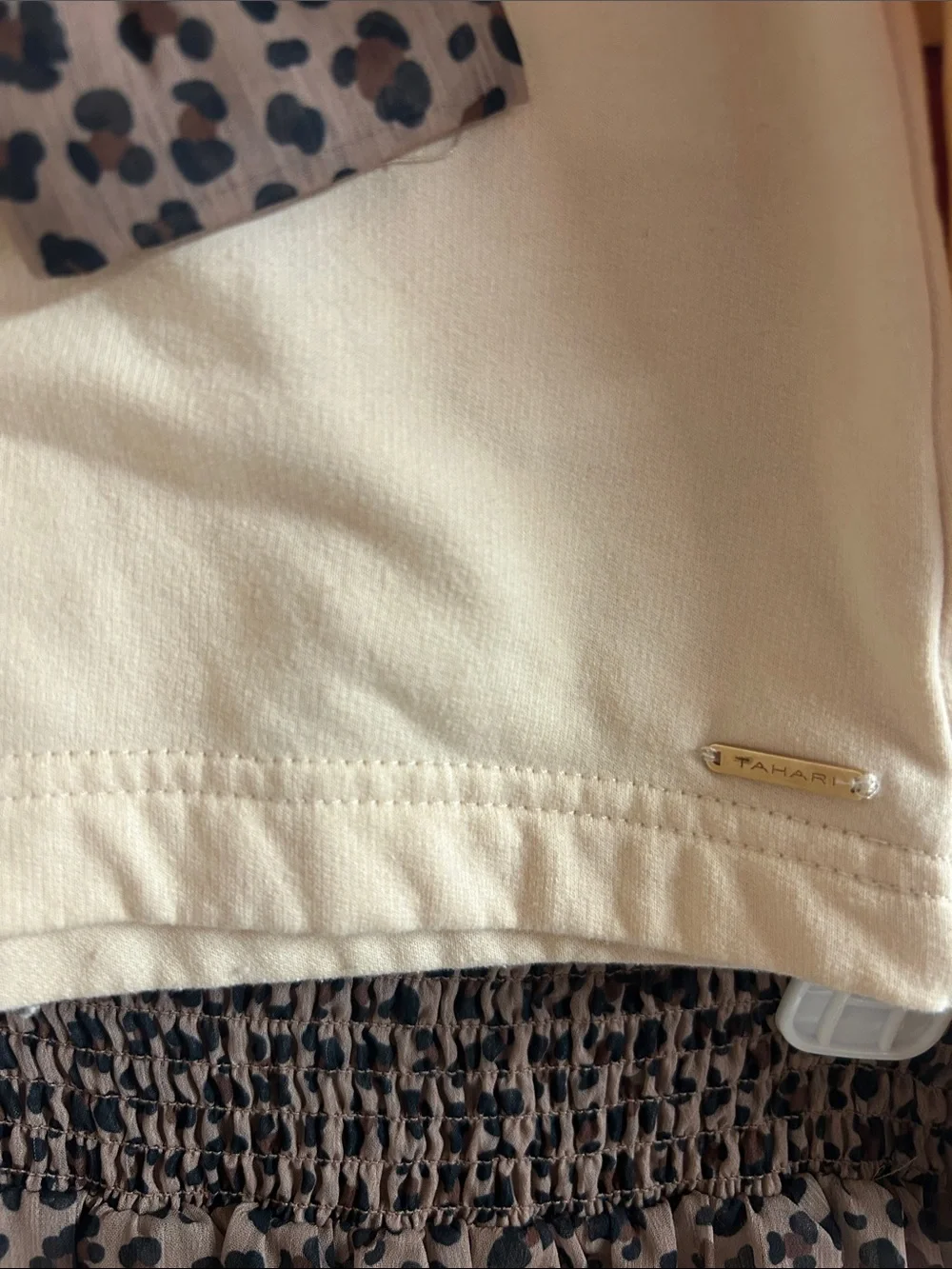 Tahari cream long