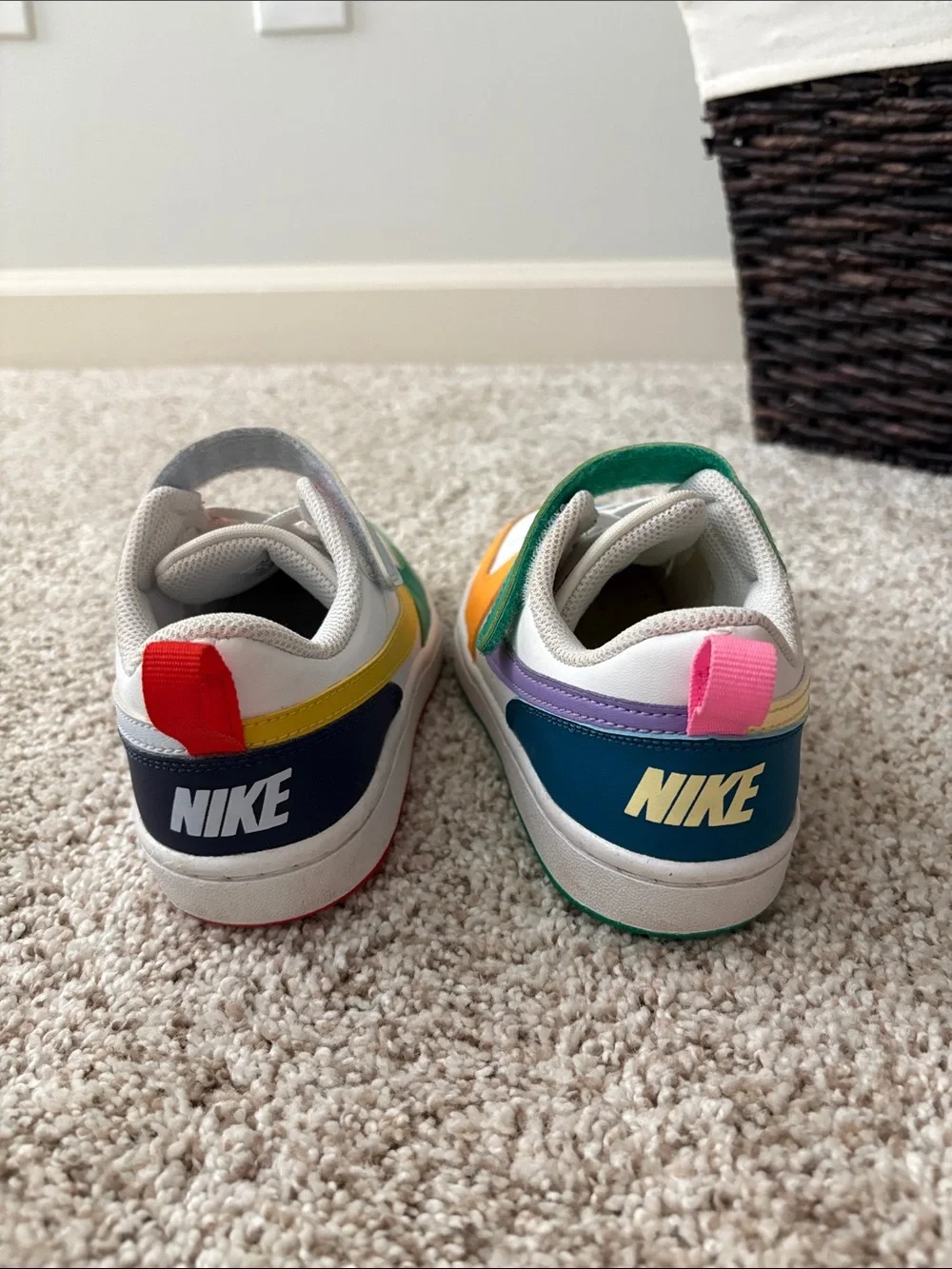 Nike Kids Colorblock Low-Top Sneakers - Multicolor