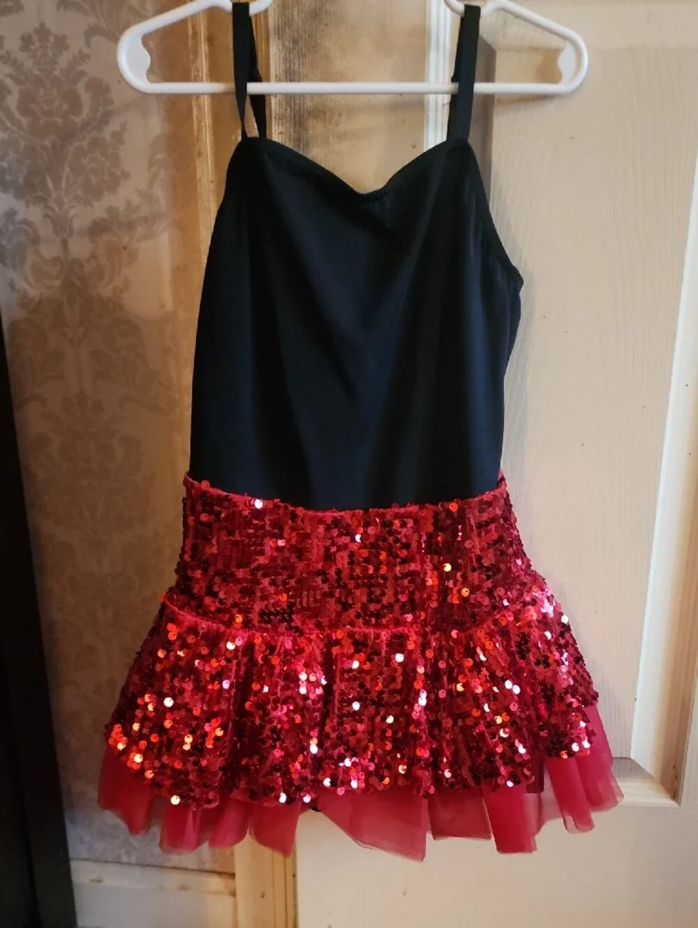 Weissman red sequin