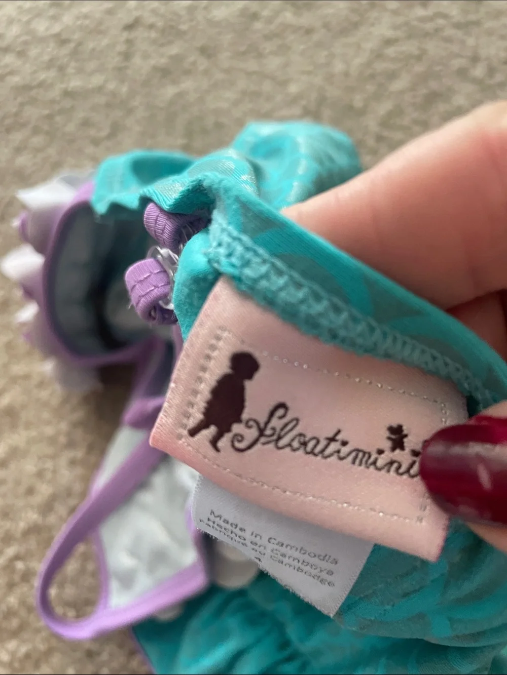 Floatimini bright turquoise