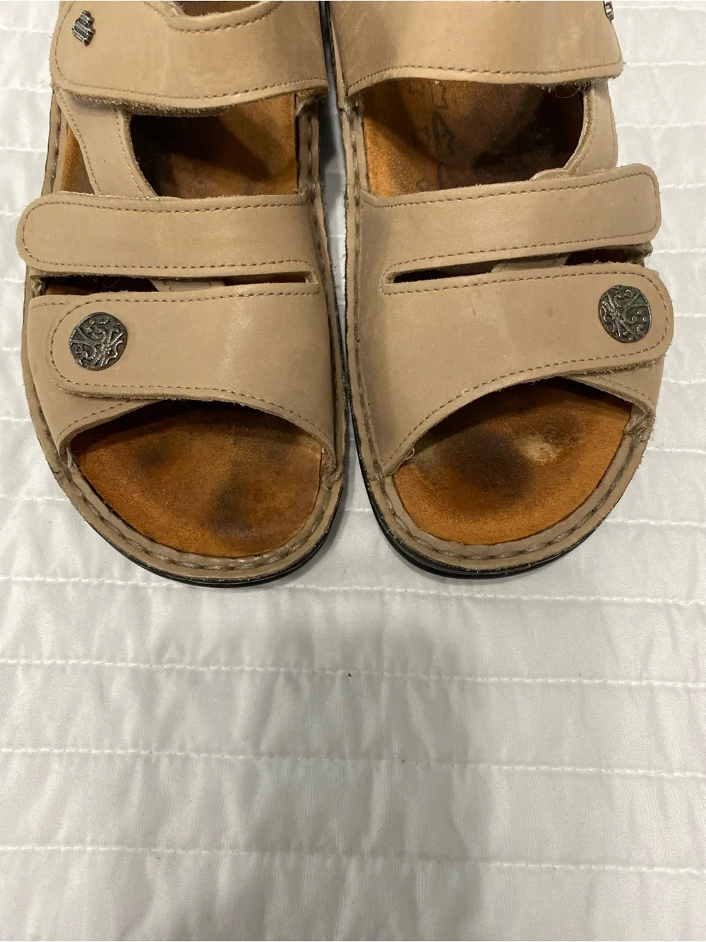 Finn Comfort style classic tan