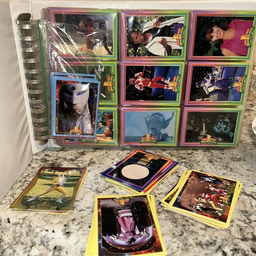 1994-95 Power‎ Rangers Card sets 120+ Power Some Foil/Holos