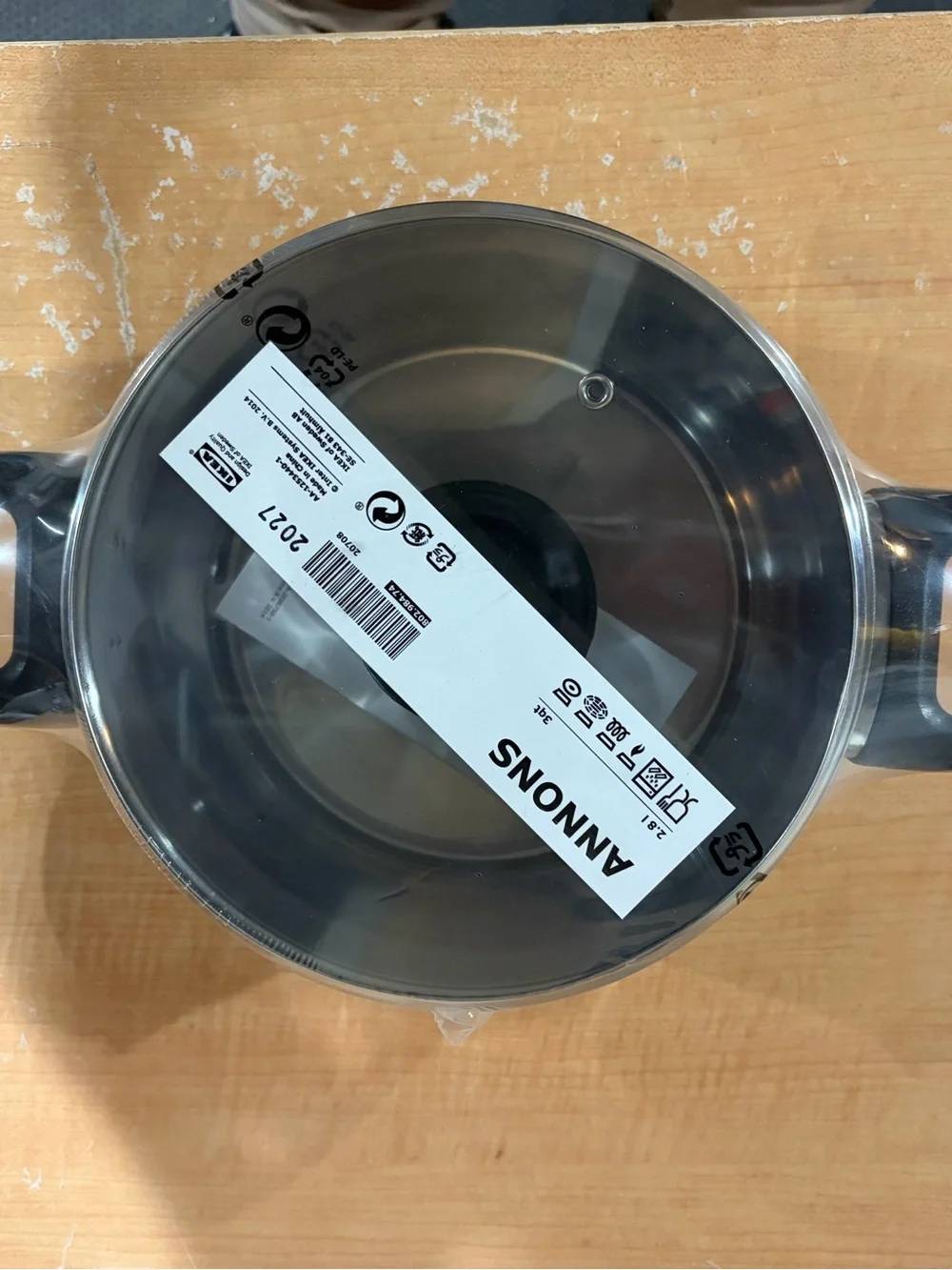 IKEA clear tempered