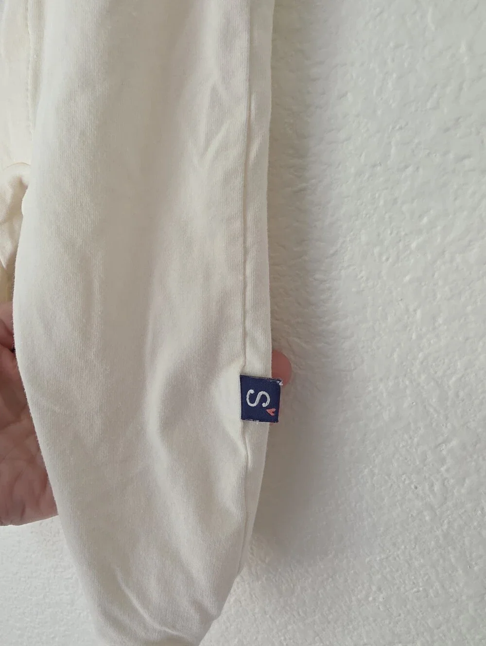 Magnetic Me Onsie, cream color, size 3-6 months