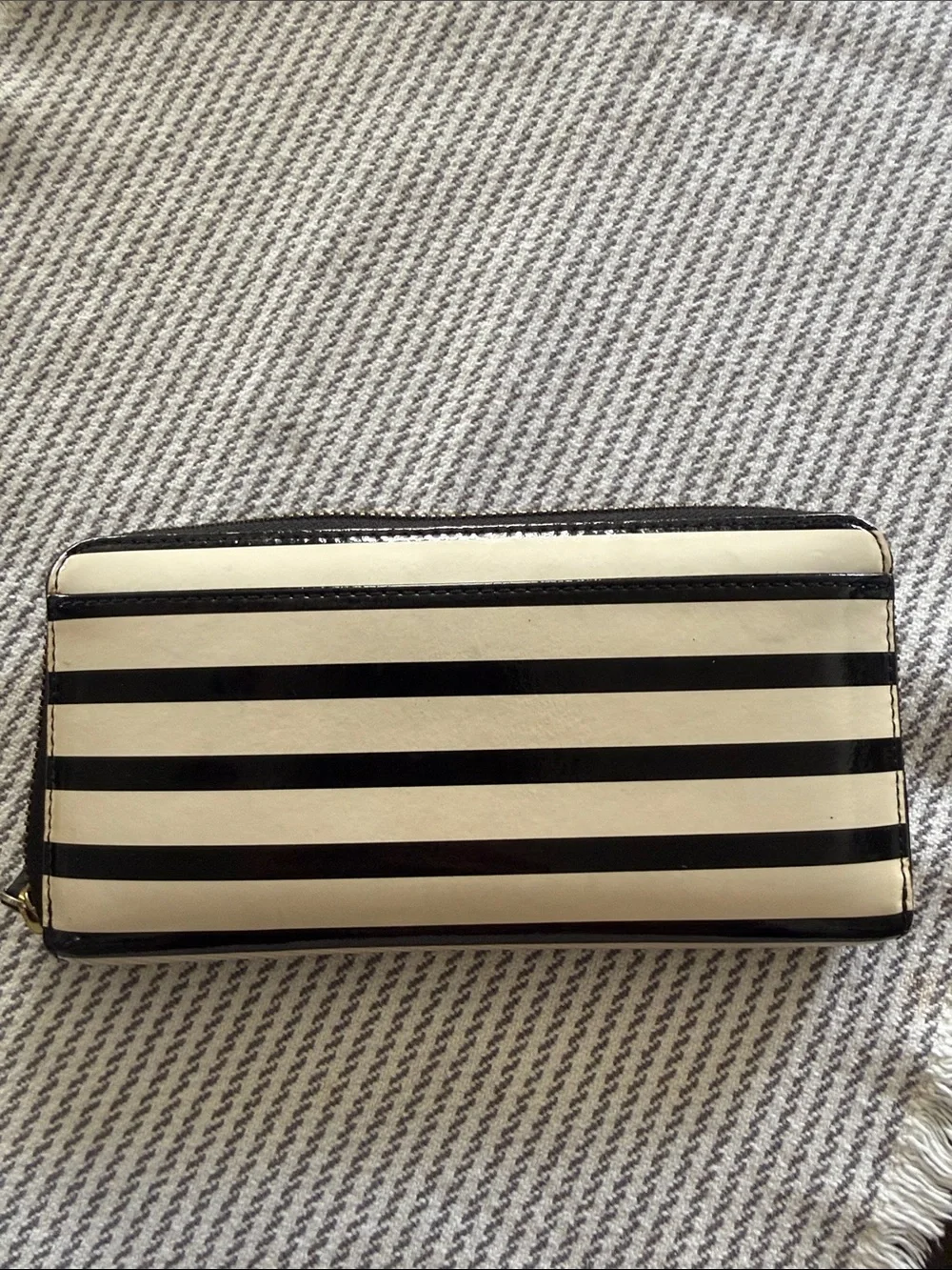kate spade patent stripe