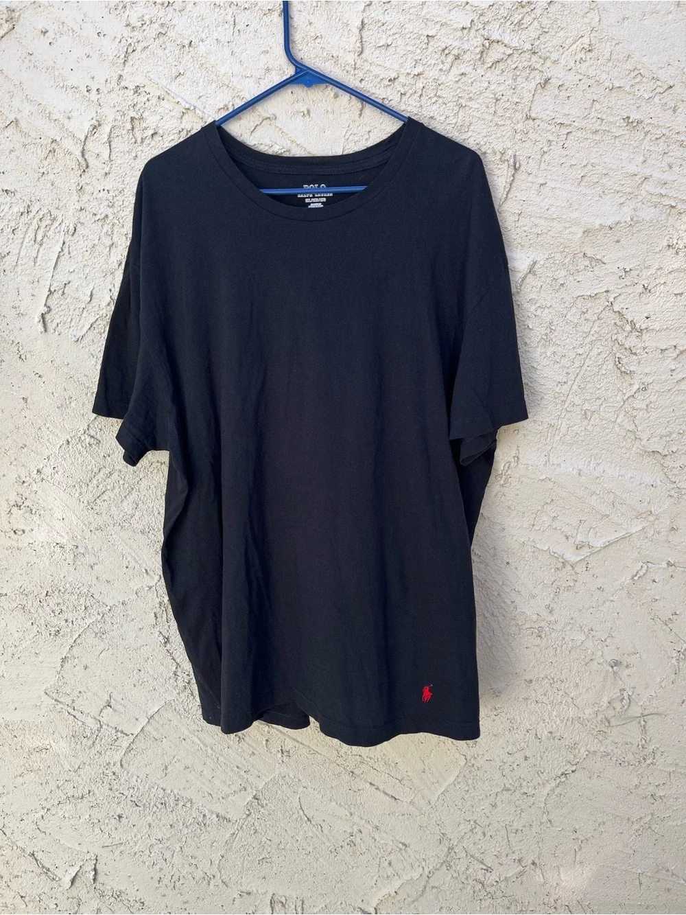 Mens Polo Ralph Lauren T-Shirt Black 2XL