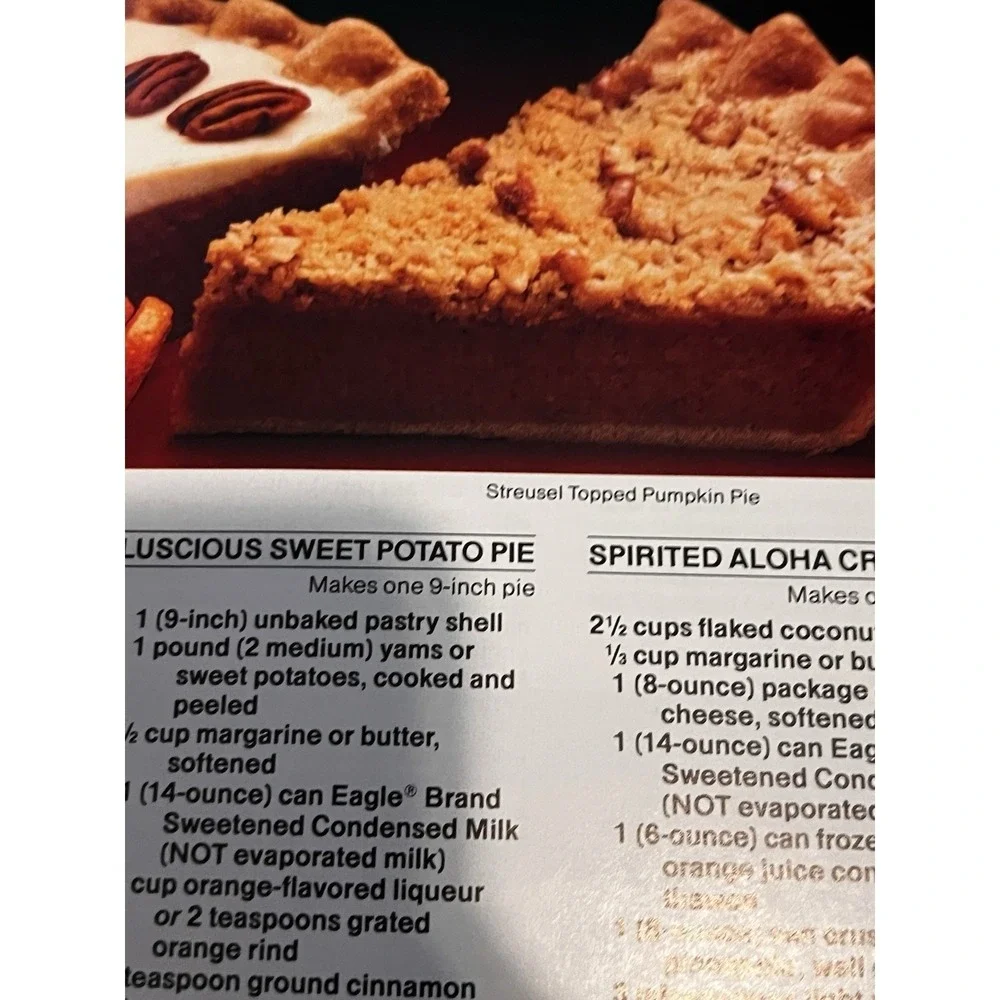 Eagle Brand cookbook spiral