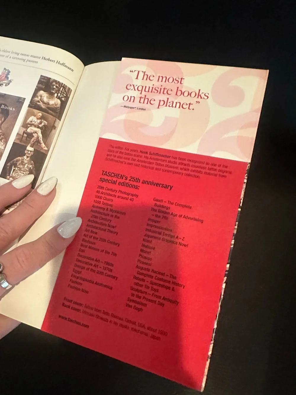 Taschen 1000 tattoo