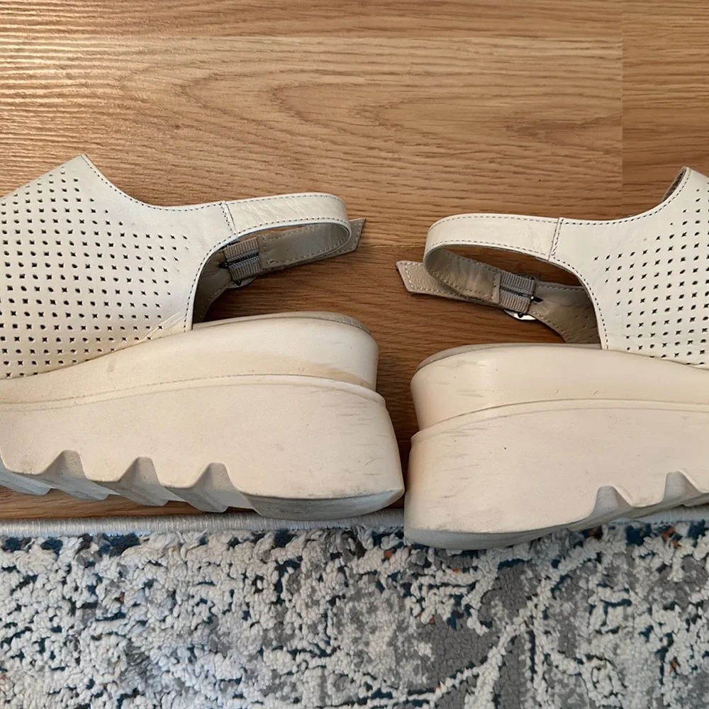 N/A wedged sandals
