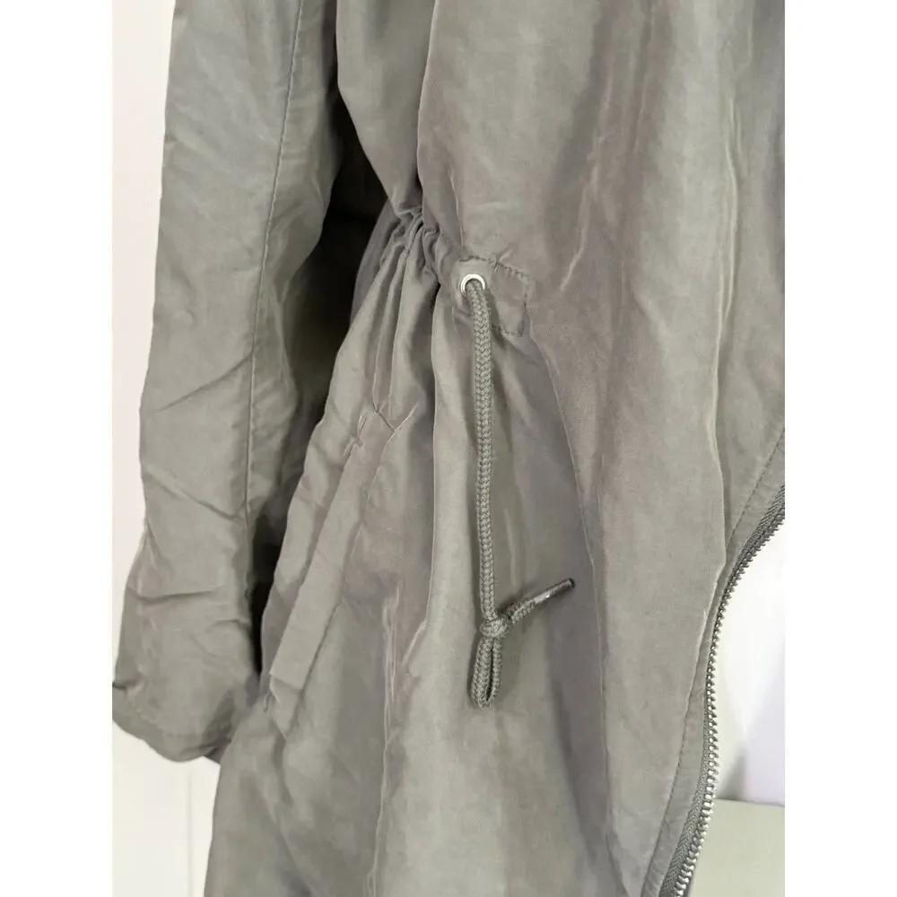 H&M loose army green jacket size 14Y