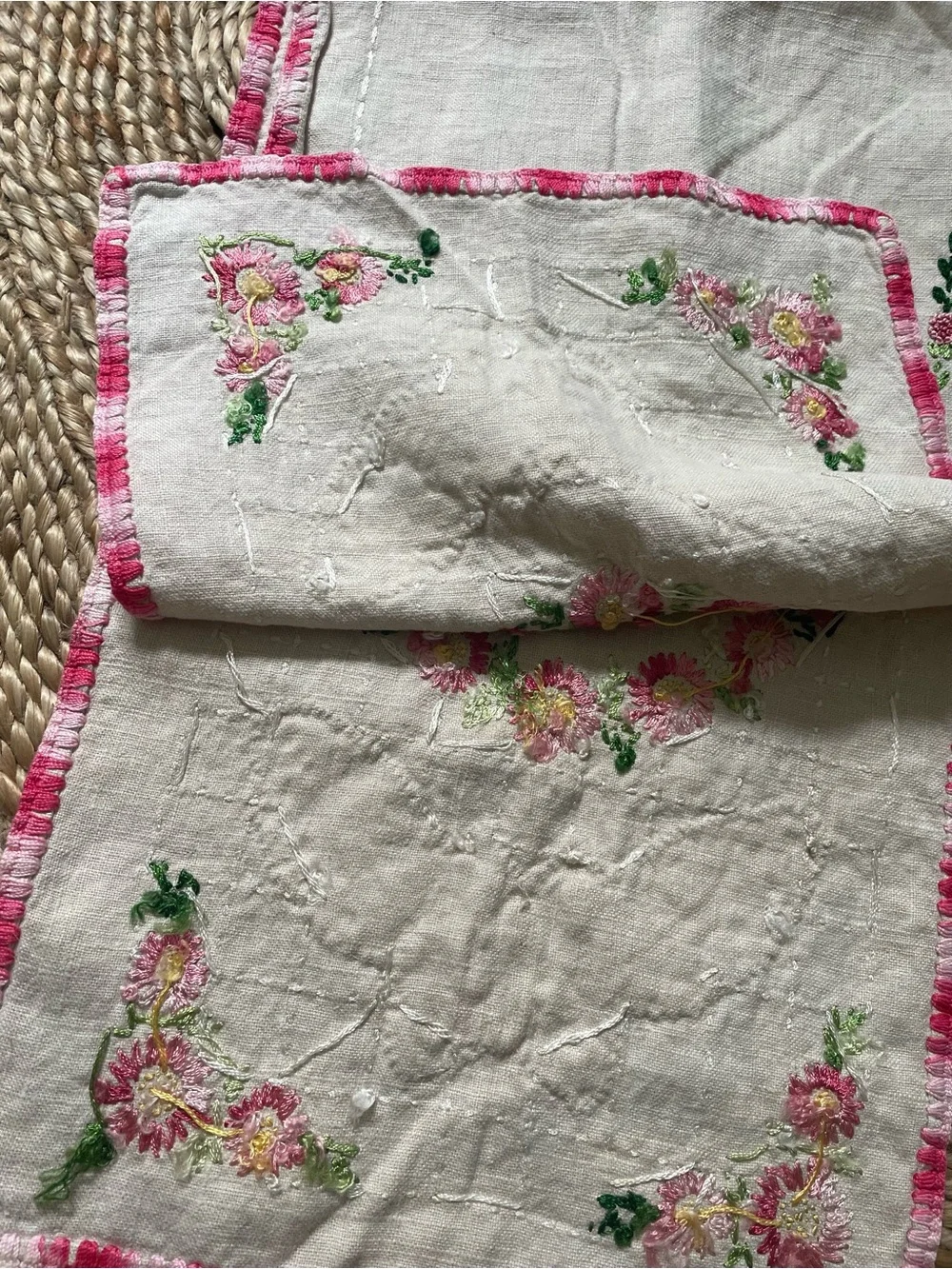 N/A vintage embroidered