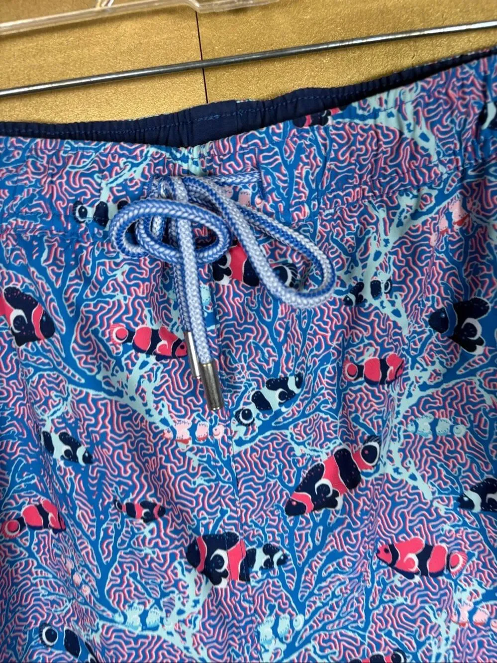 Peter Millar mens printed swimming trunks size XL