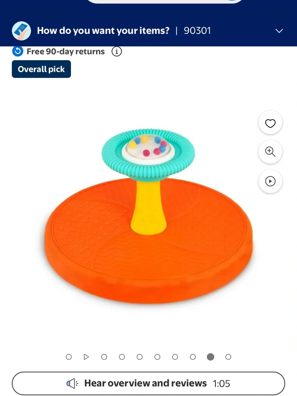 Battat twist spin