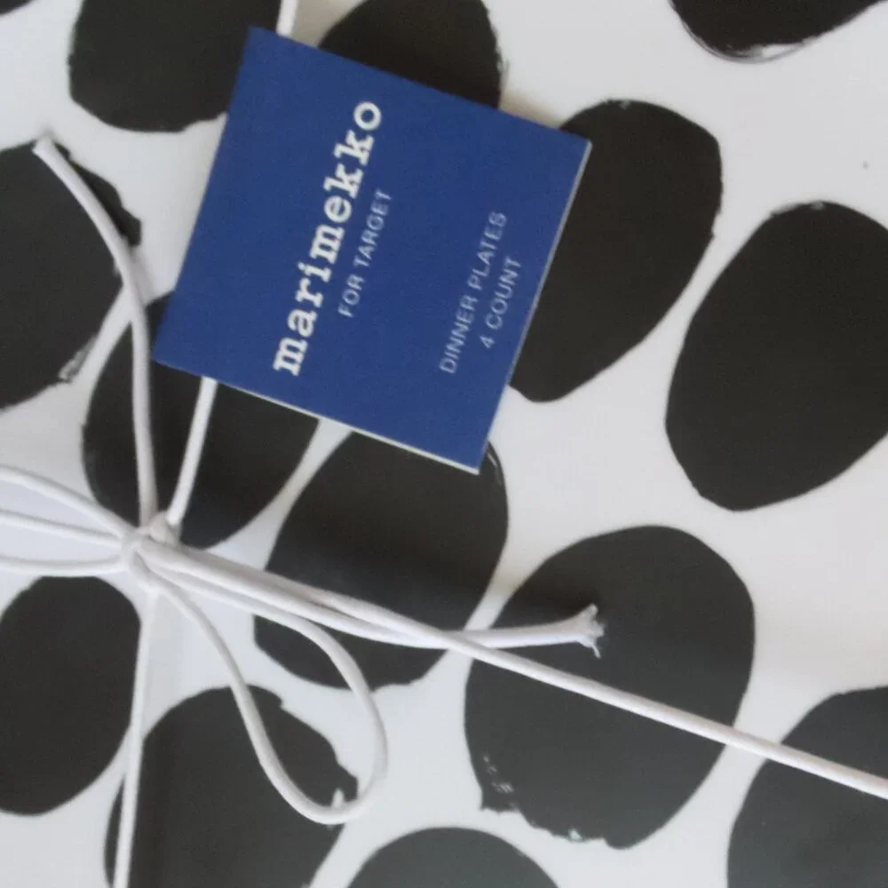 Marimekko black set tags