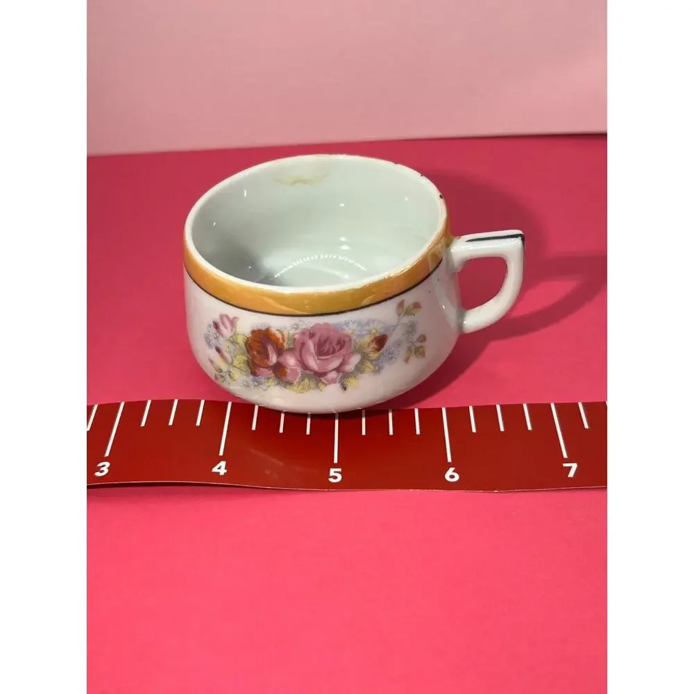 Occupied Japan miniature floral