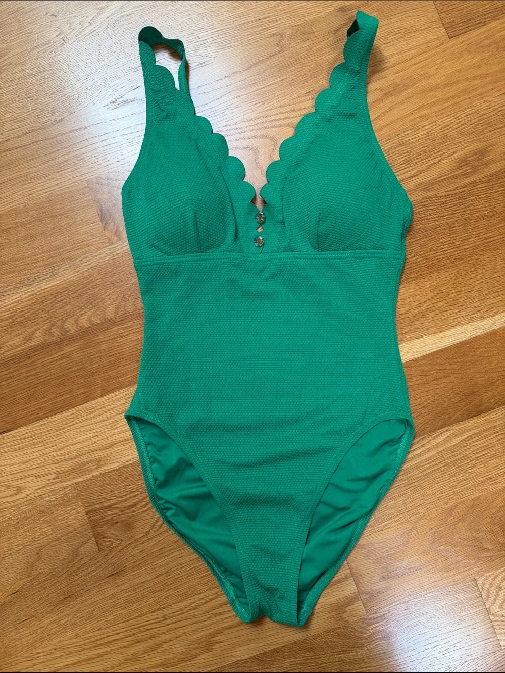 Kate Spade Scalloped Swimsuit
