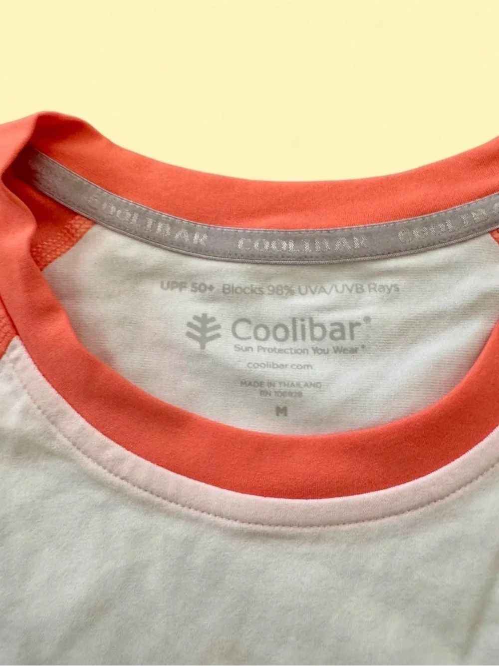 Coolibar white tee