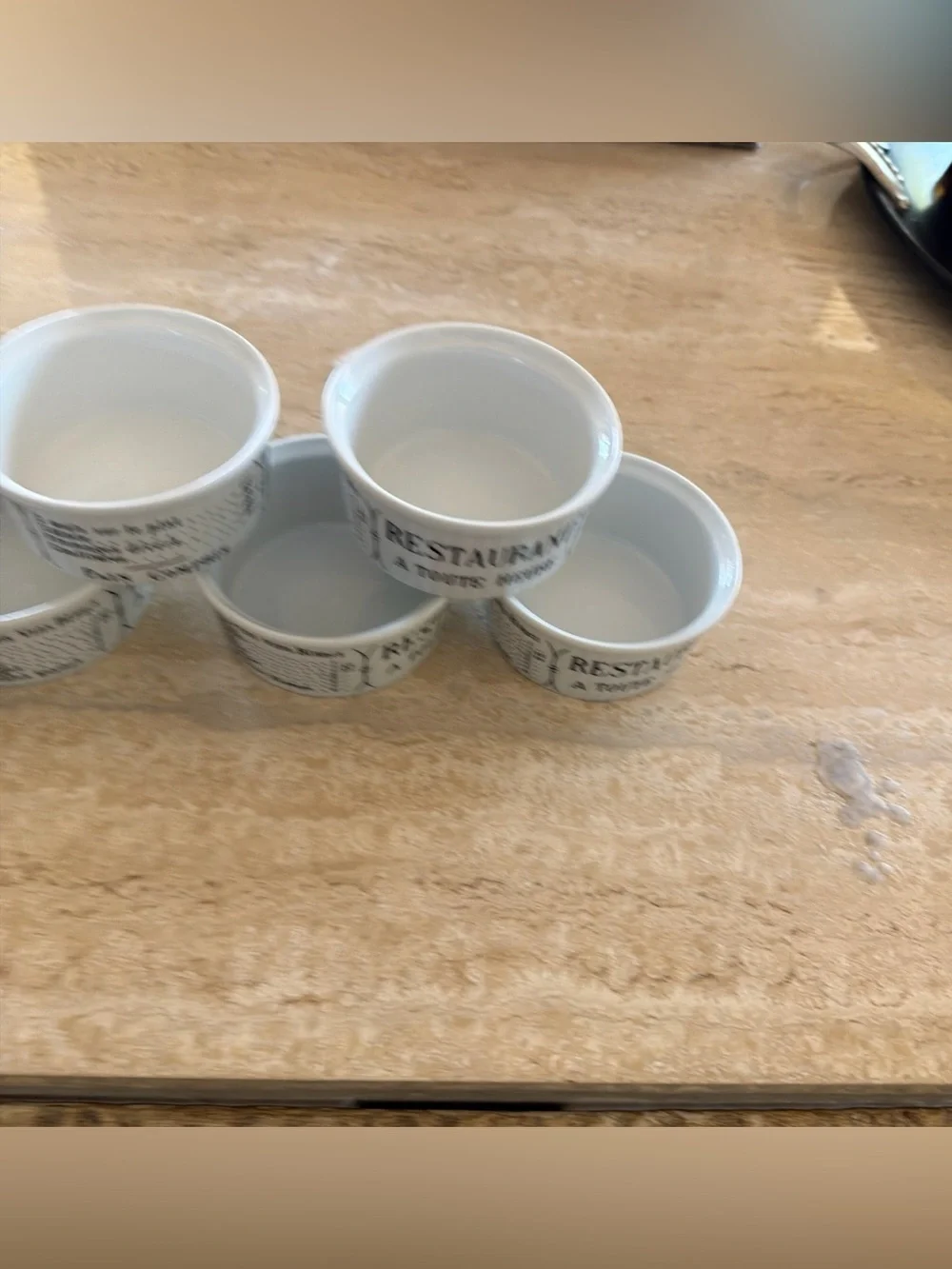 Pillivuyt France Brasserie white ceramic