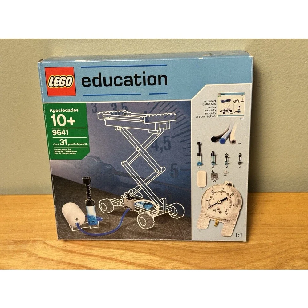 LEGO Education Pneumatics Add-on Set 9641 - USED see pictures