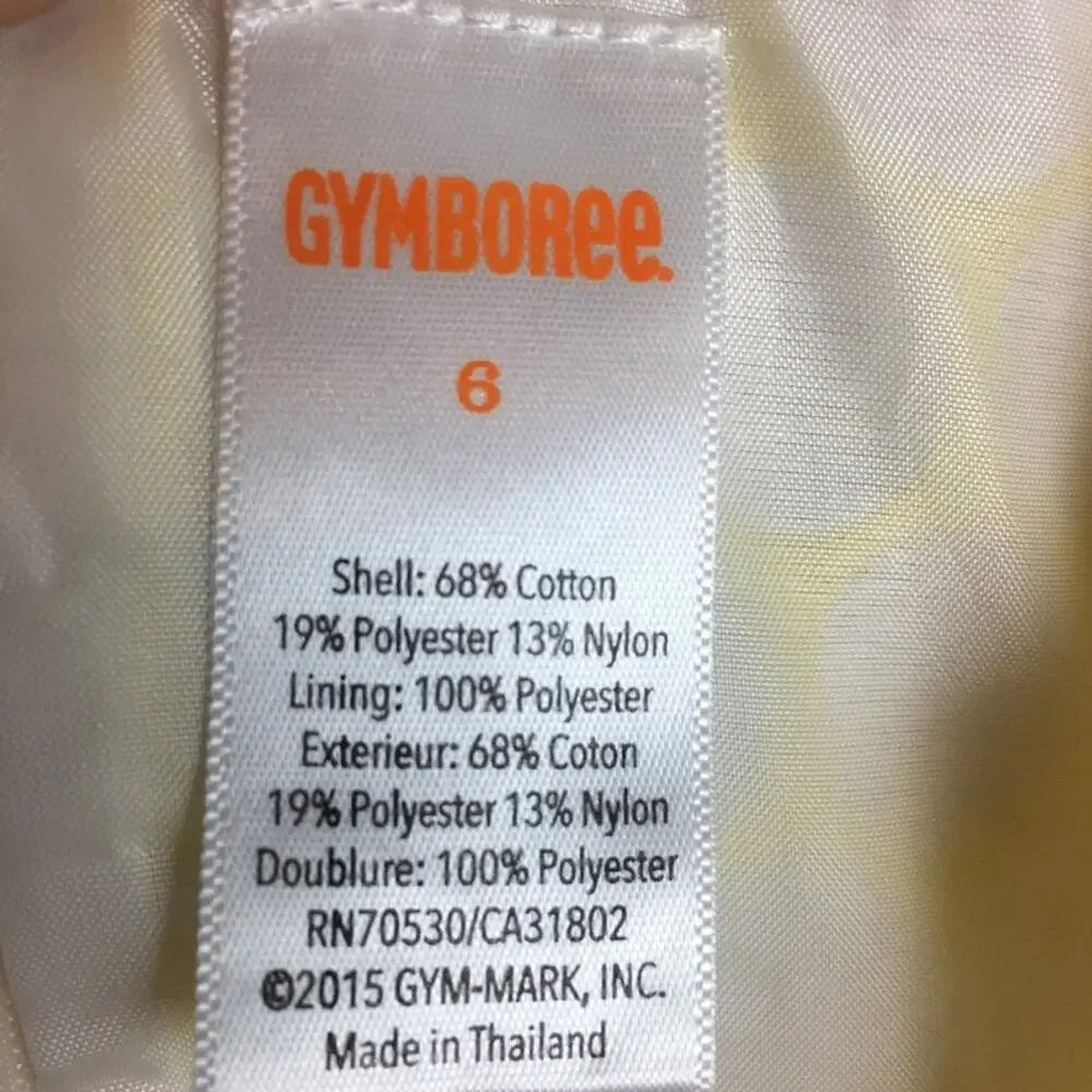 Gymboree yellow dot