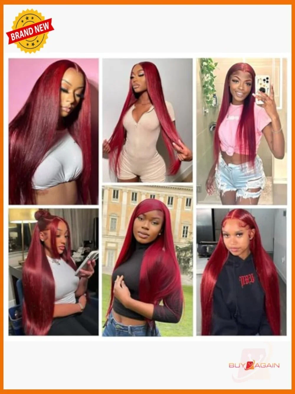 13x6 Straight Lace Front Wig 200% Density Pre Plucked Baby Hair Glueless Human
