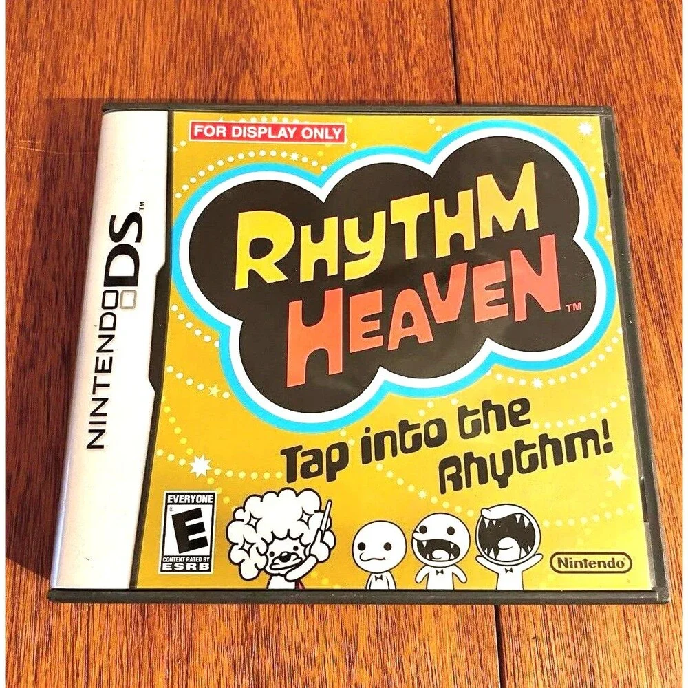 Nintendo DS Rhythm Heaven DISPLAY ONLY Box  Promo
