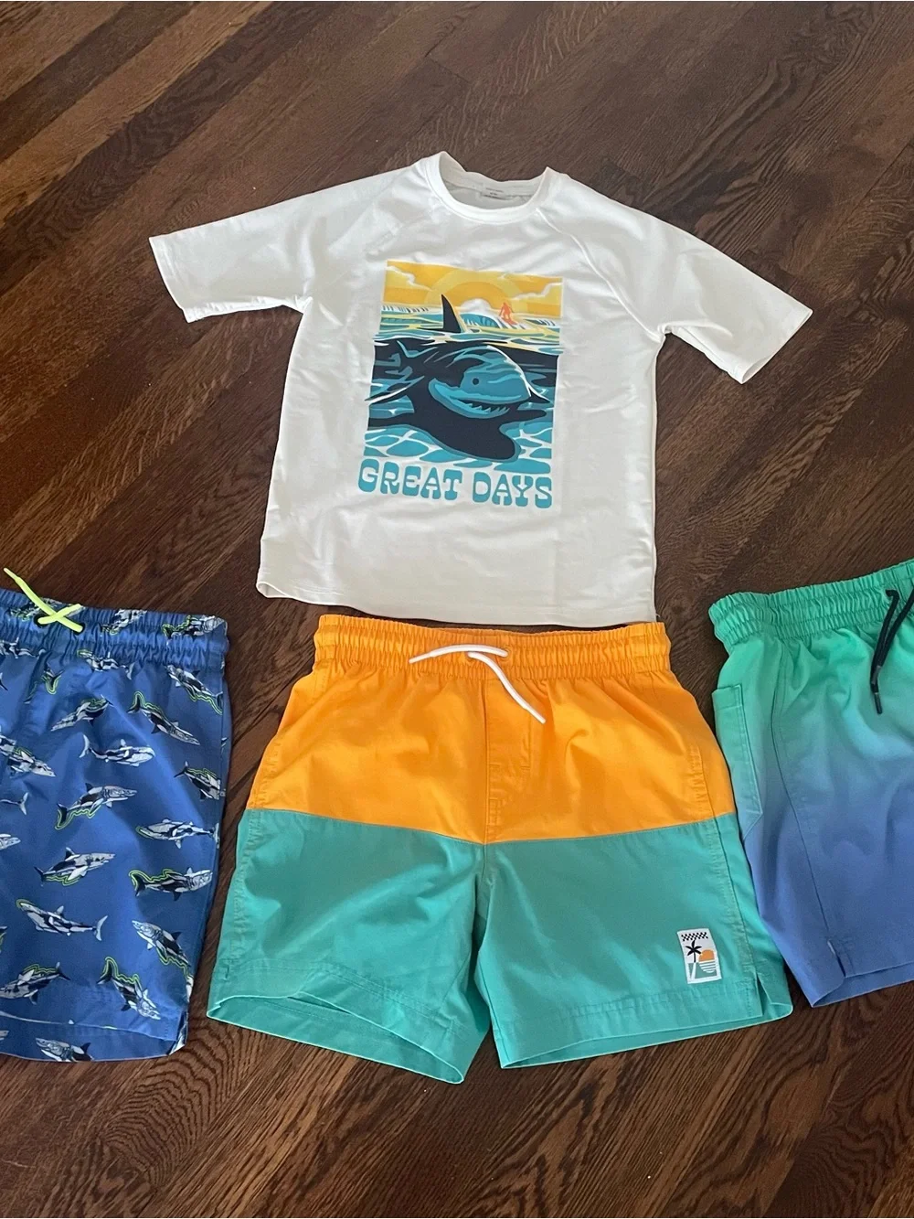 Boy size medium (8) Old Navy swimsuit bundle