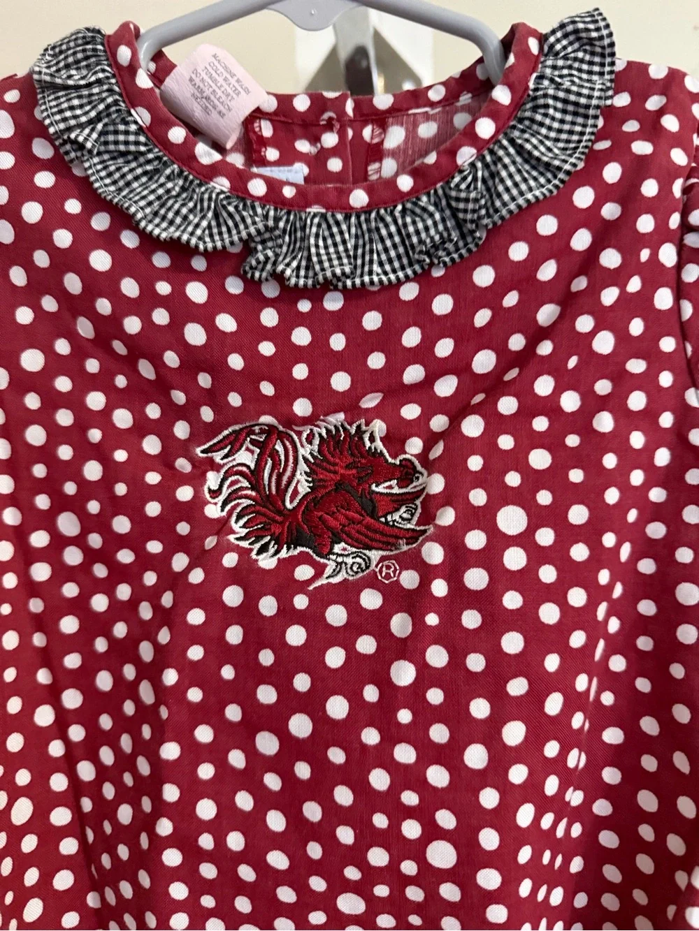 Vive la Fete University of South Carolina Gamecocks Bubble Romper