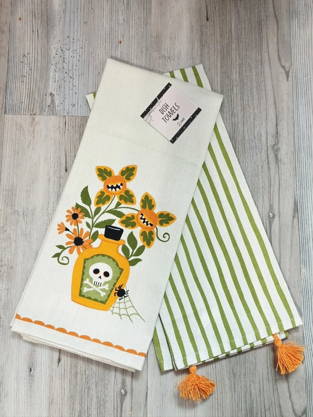 Target Bullseye Halloween 2026 Dish Towel Set - Posion Bottle