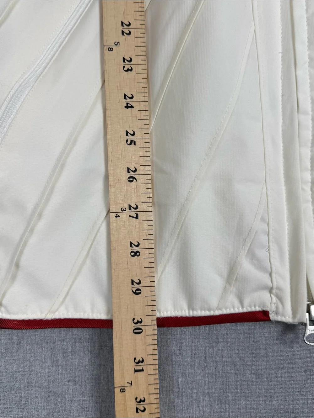 Jordan white hooded