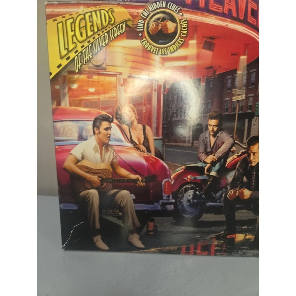 Legends Silver Screen Jigsaw Puzzle Legendary Crossroads Elvis Marilyn 750