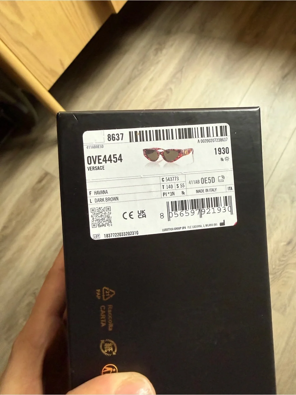 Versace box these great