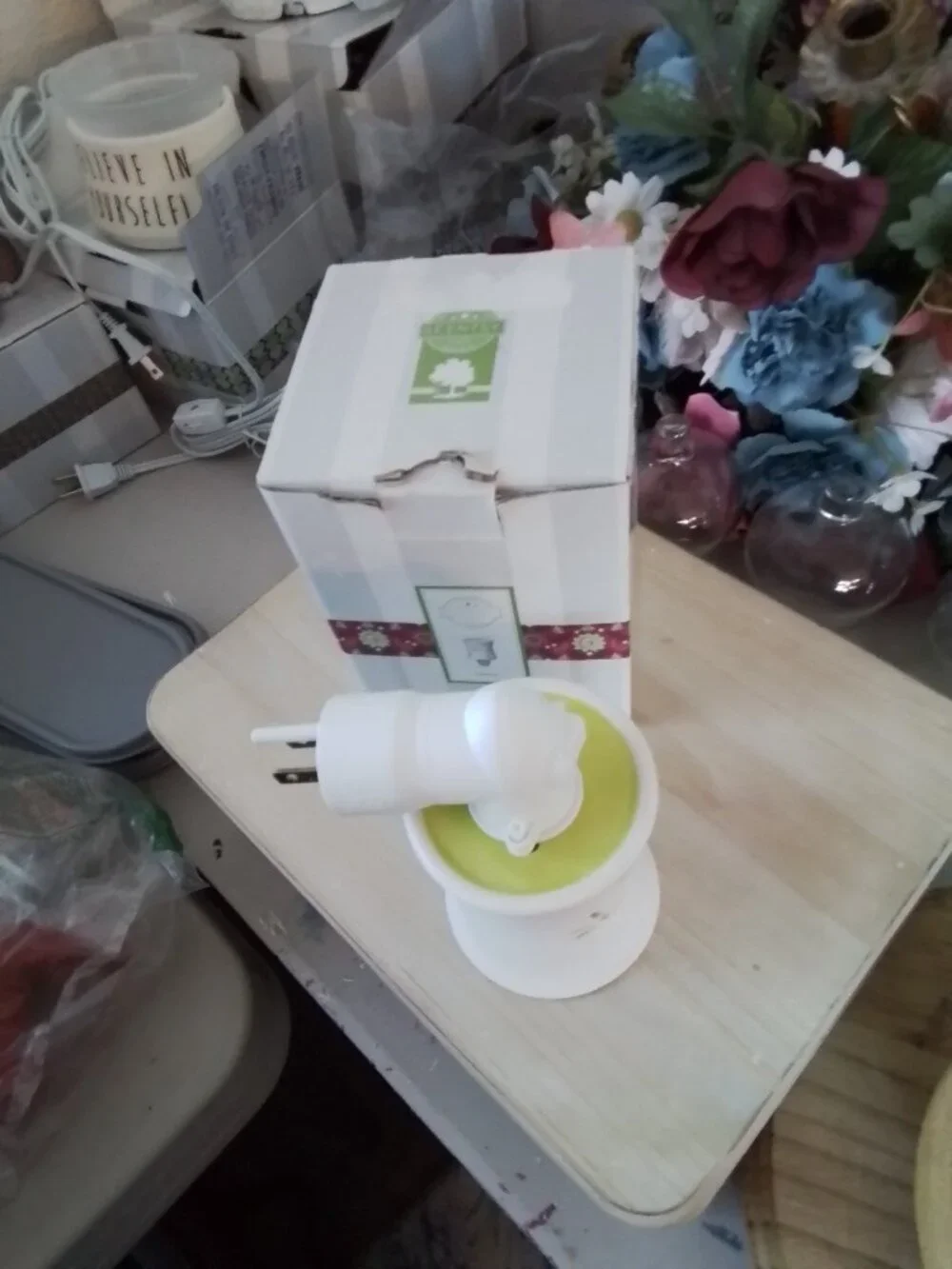 Scentsy Damsel plug in warmer NIB