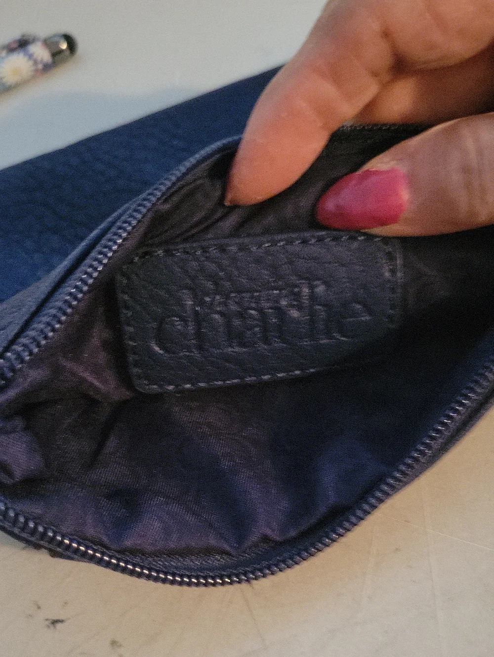 Charming Charlie 2x7 zipper