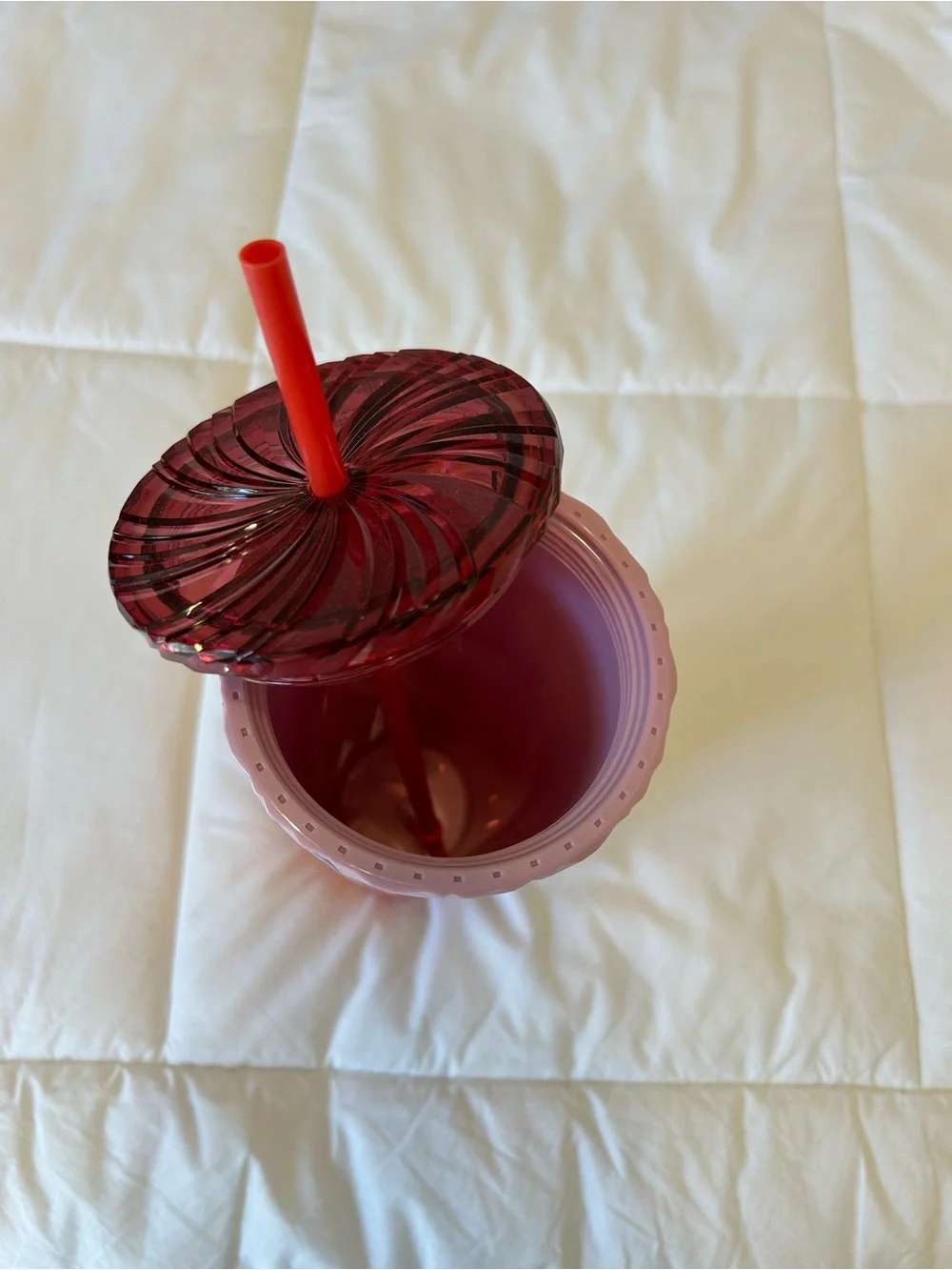 Starbucks iridescent swirl