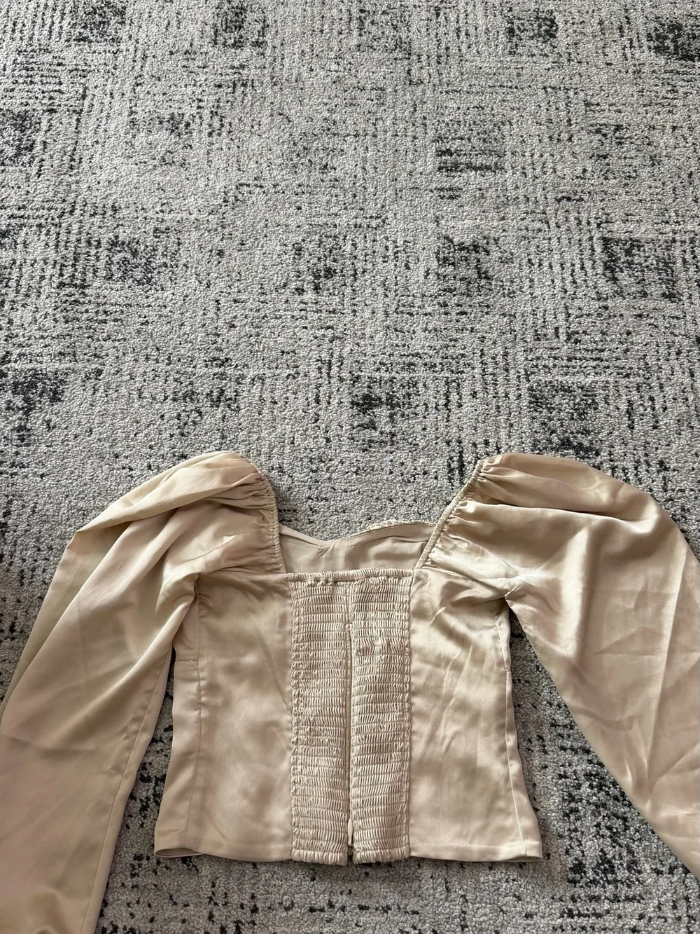 Abercrombie & Fitch satin blouse